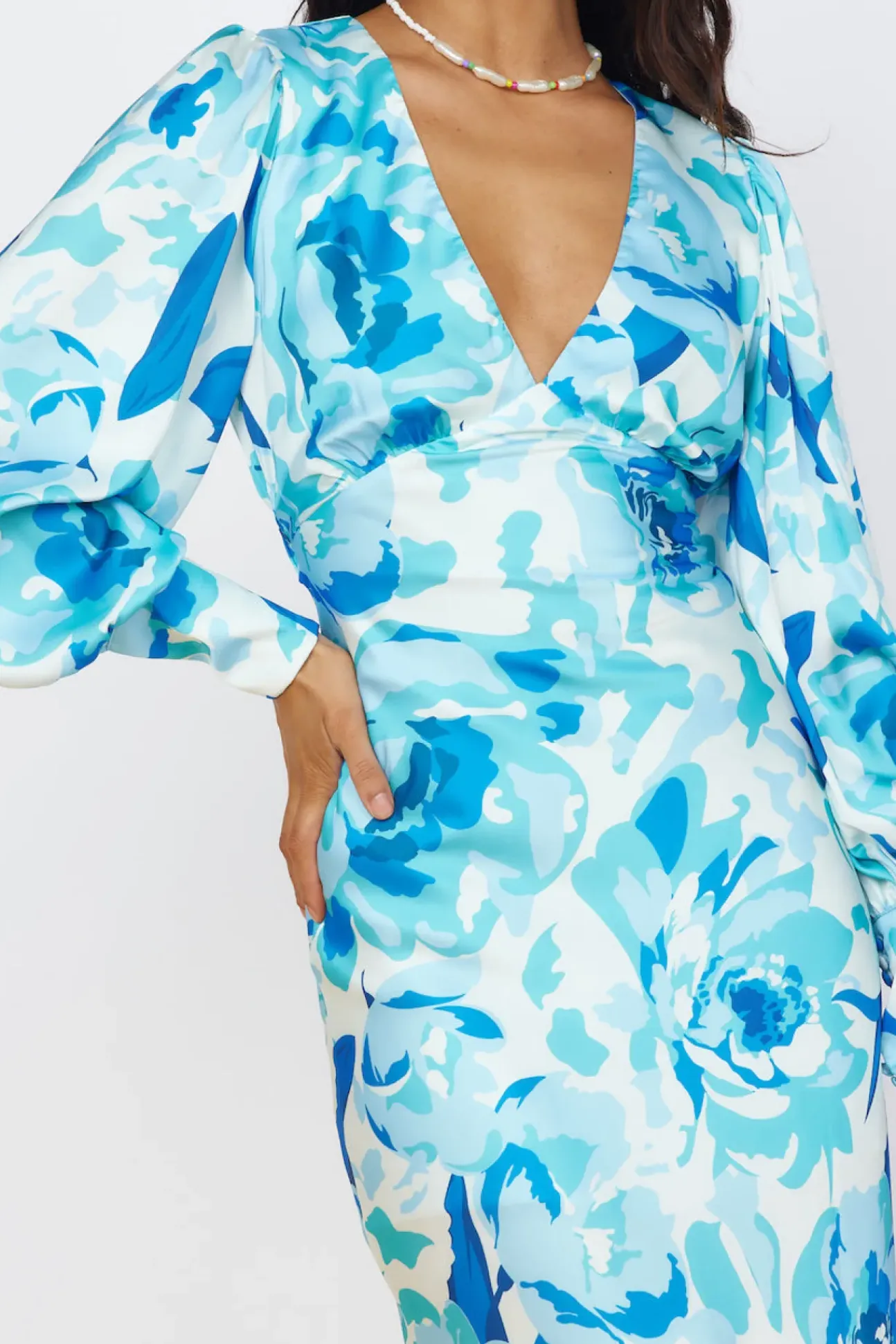 Limitless Possibilities Maxi Dress Blue