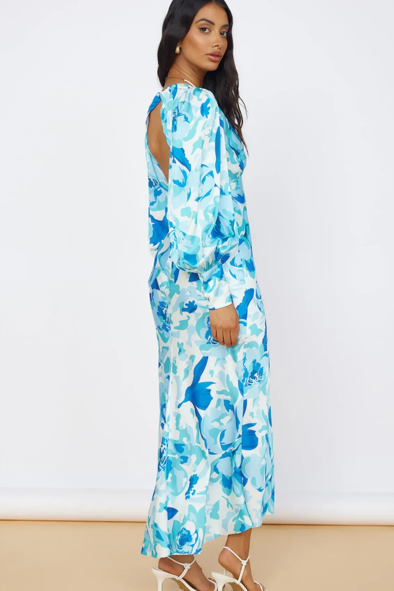 Limitless Possibilities Maxi Dress Blue