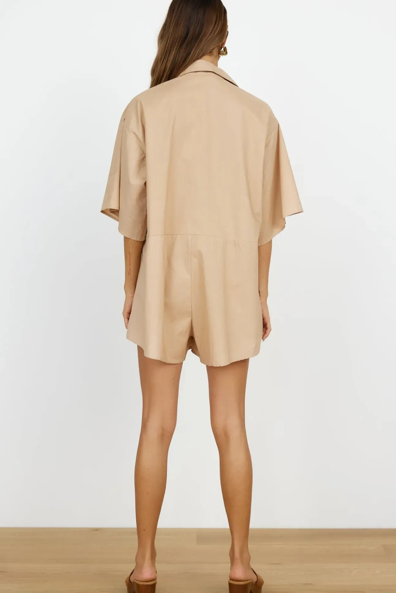 Lisbon Romper Brown