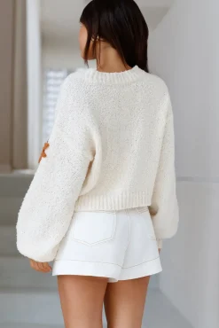 Lost Dreamer Knit Cardigan Natural