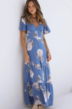 Love Again Maxi Dress Blue
