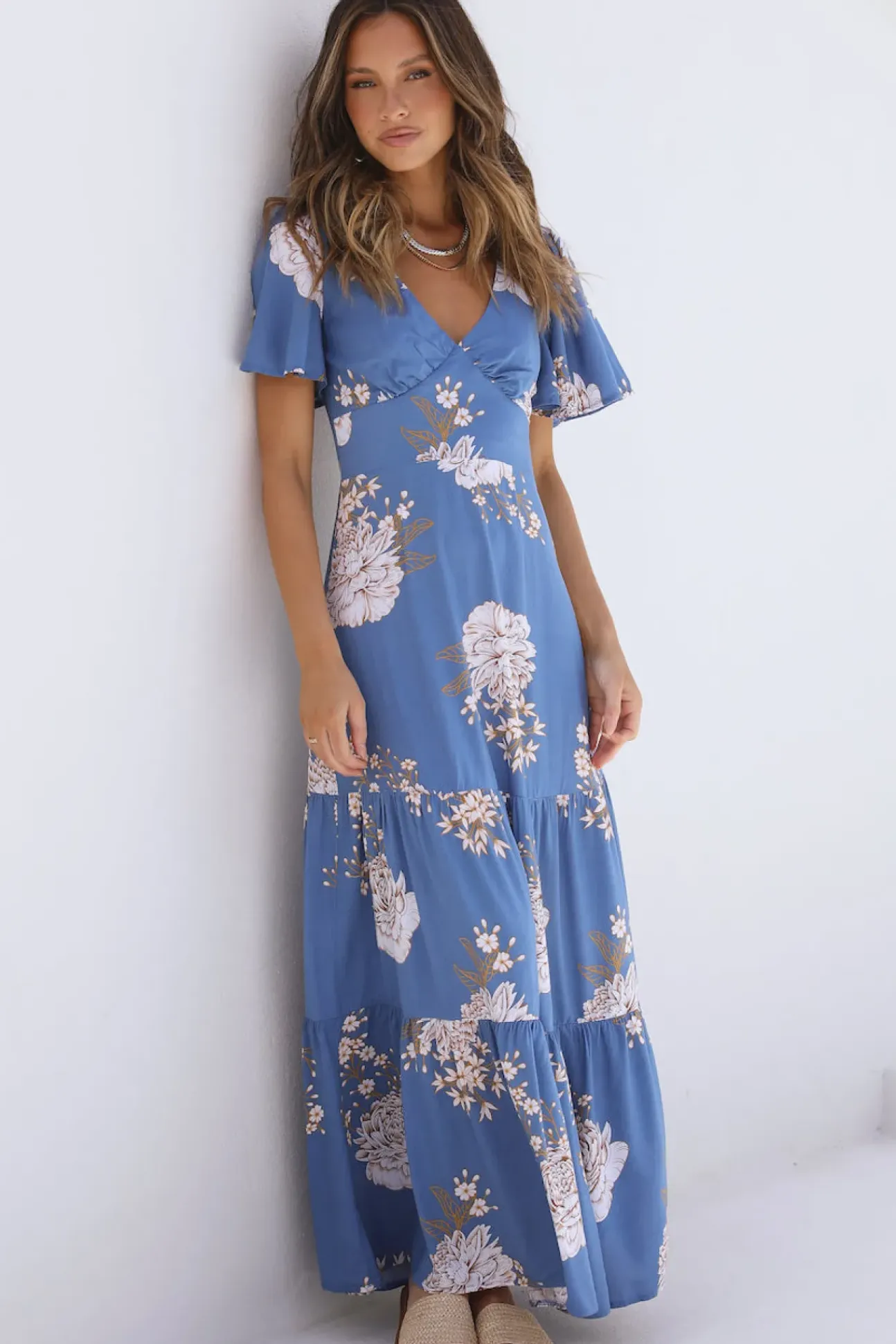 Love Again Maxi Dress Blue