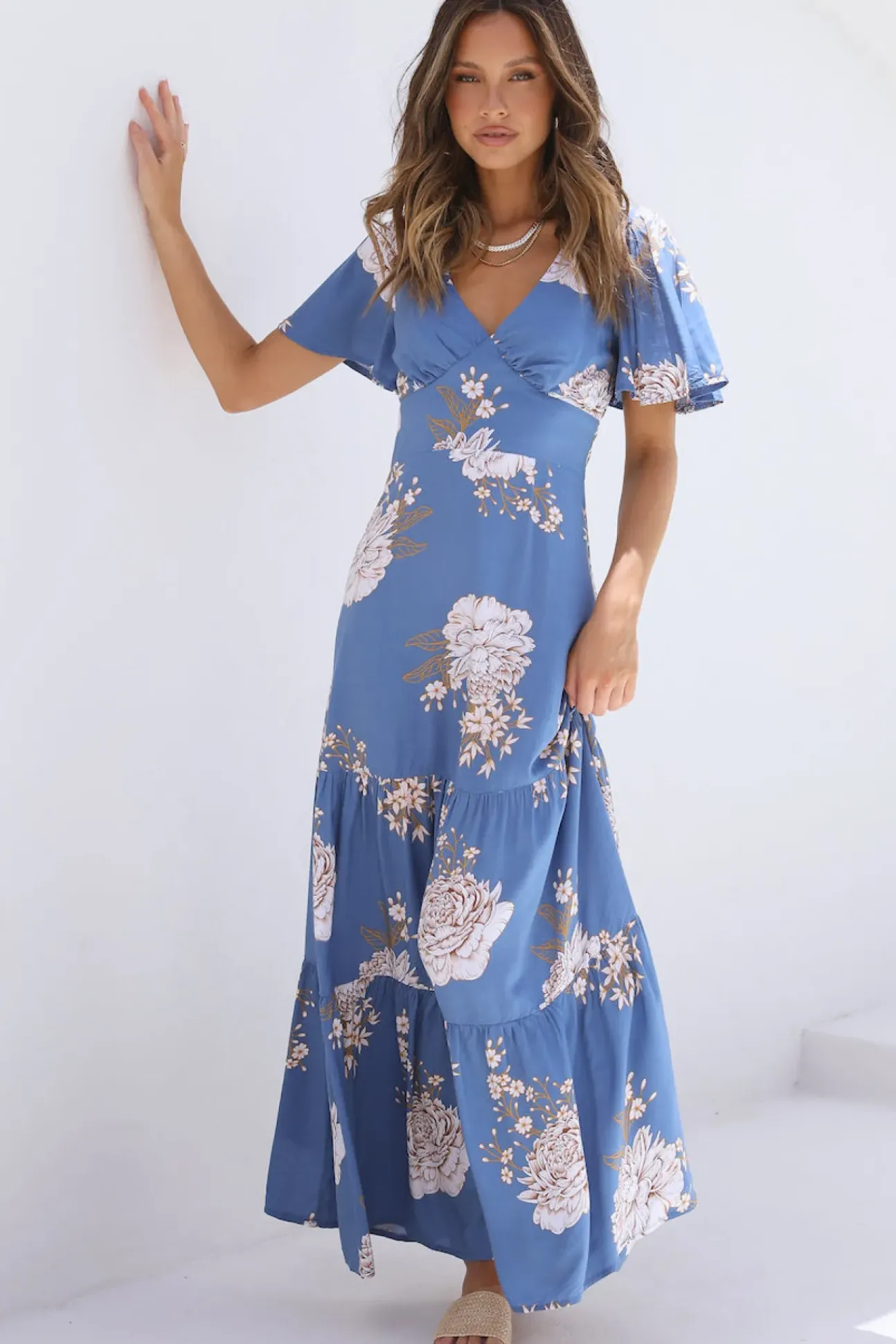 Love Again Maxi Dress Blue