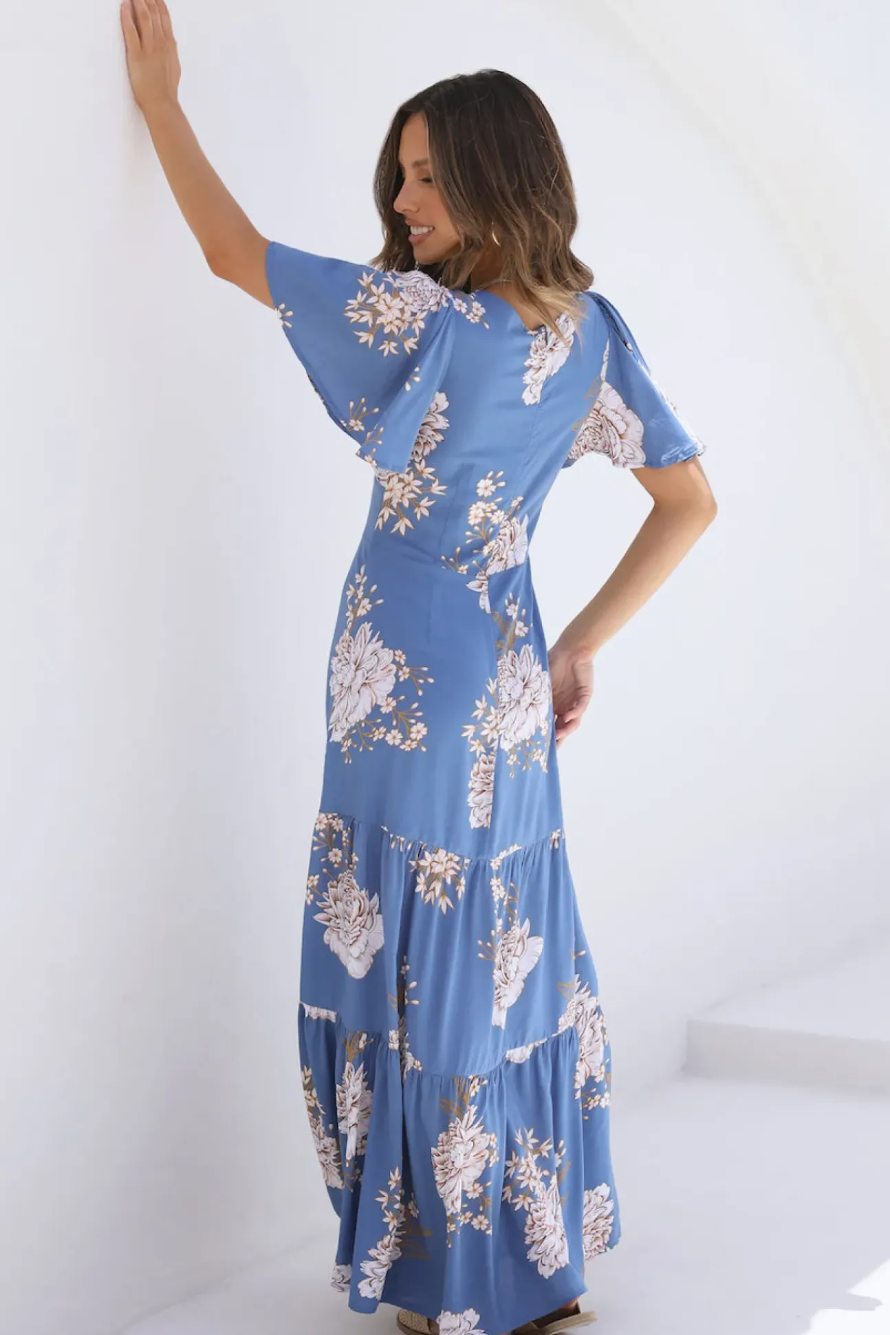 Love Again Maxi Dress Blue