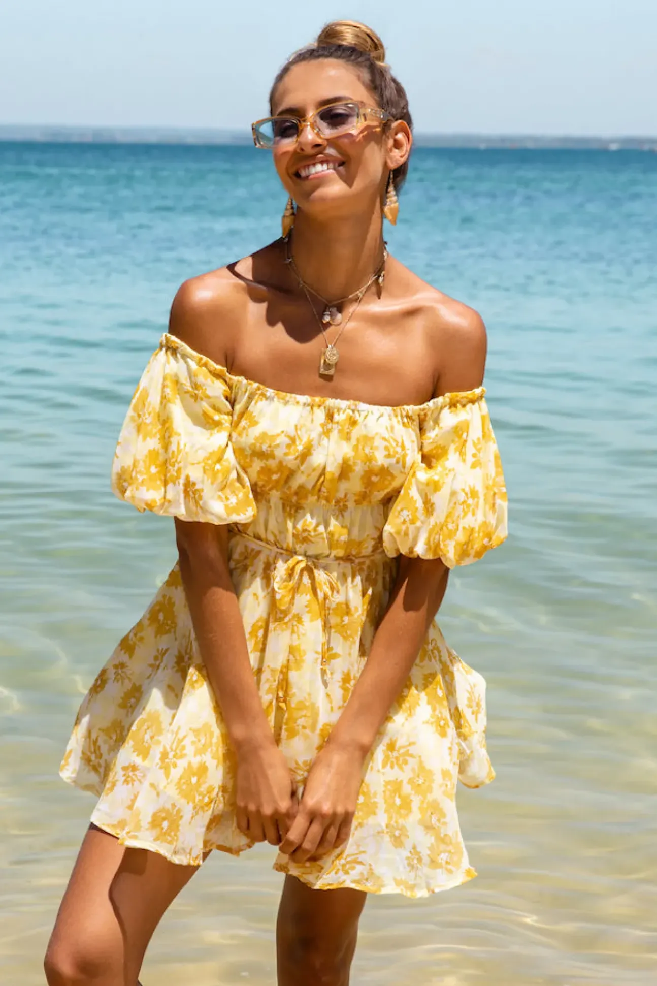 Love In The Sand Dress Yellow