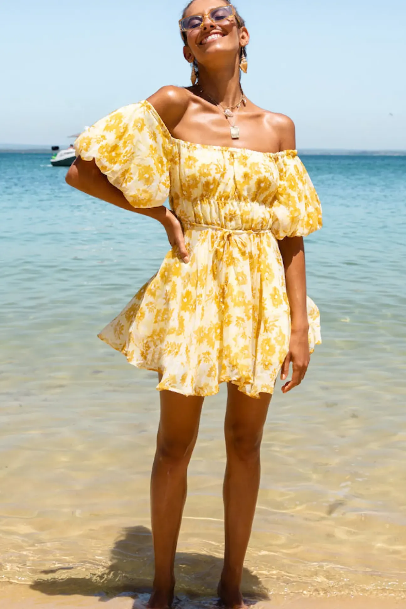 Love In The Sand Dress Yellow