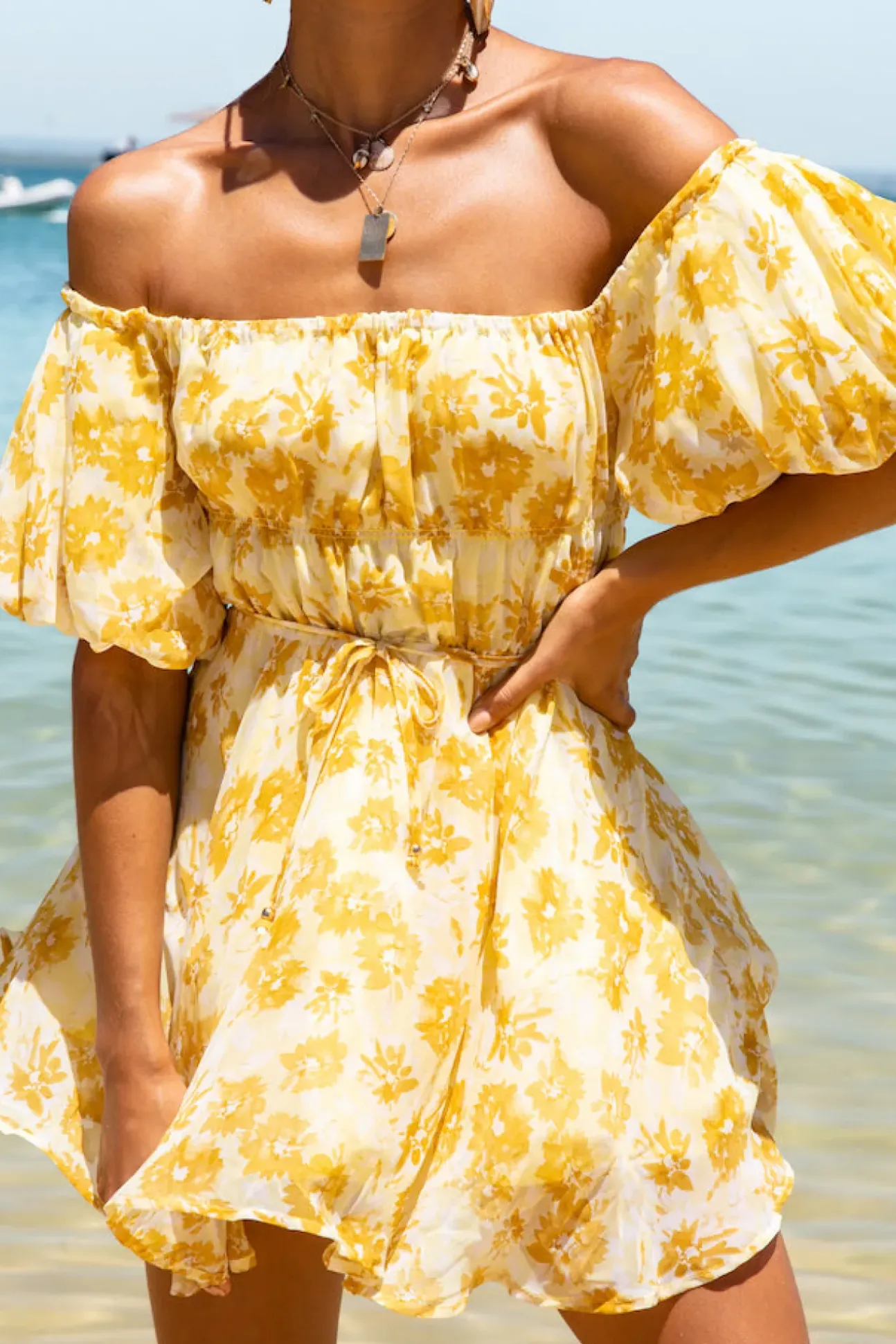 Love In The Sand Dress Yellow