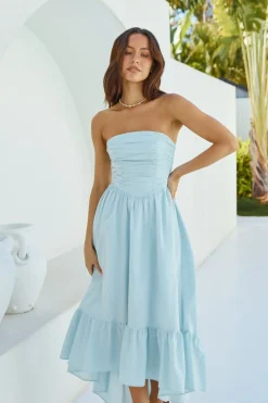 Love In The Summer Maxi Dress Blue