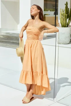 Love In The Summer Maxi Dress Orange