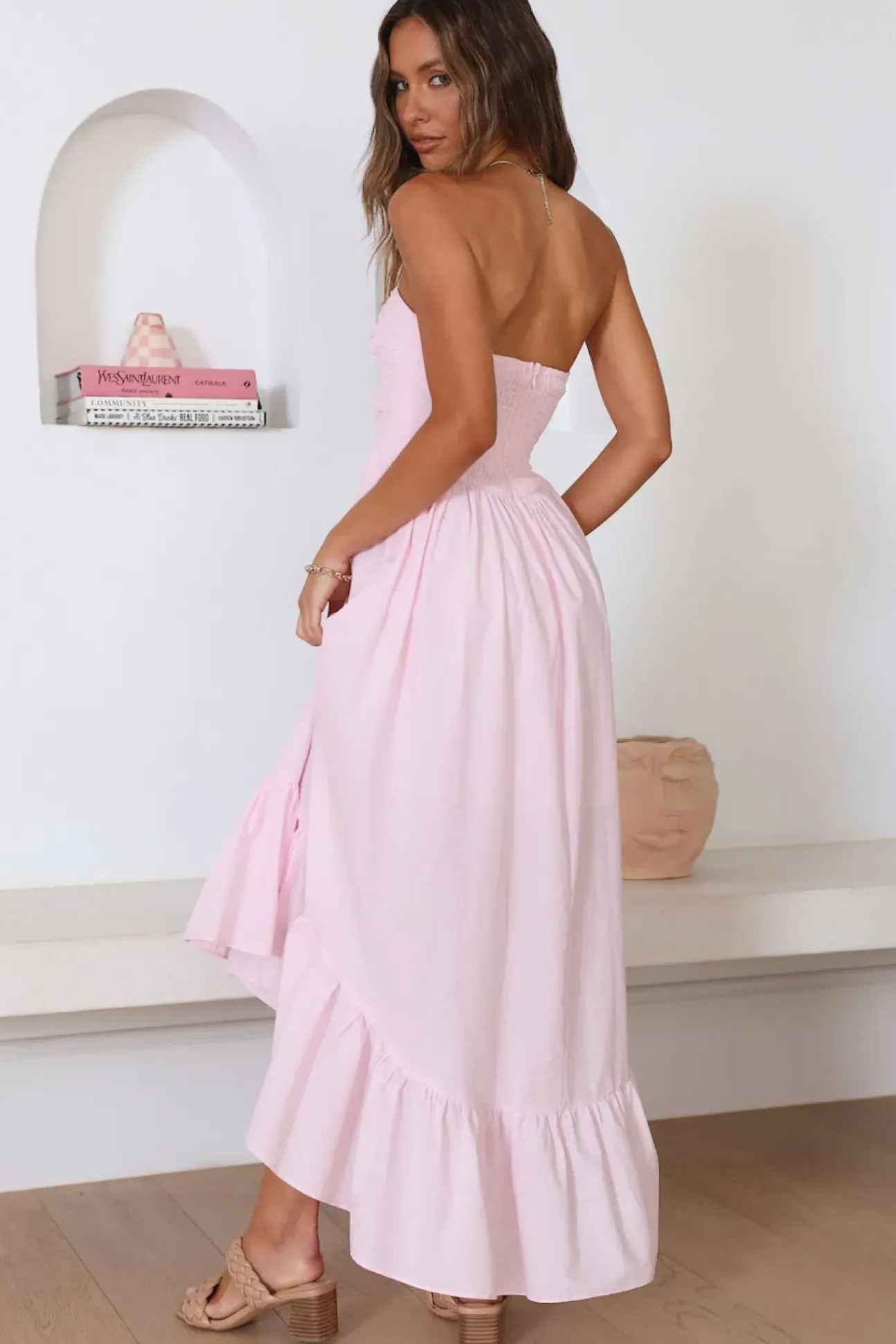Love In The Summer Maxi Dress Pink