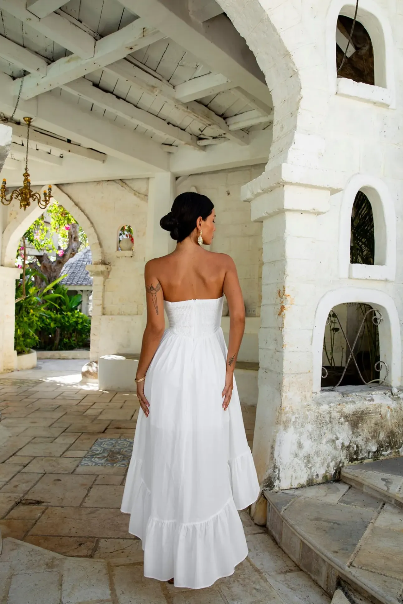 Love In The Summer Maxi Dress White