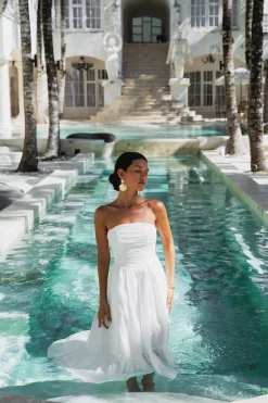 Love In The Summer Maxi Dress White