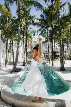 Love In The Summer Maxi Dress White