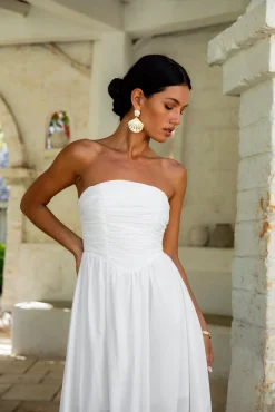 Love In The Summer Maxi Dress White
