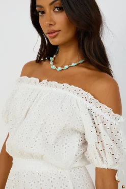Love In The Sun Dress White