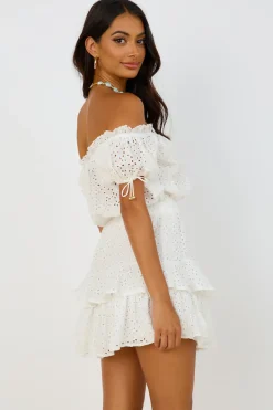 Love In The Sun Dress White