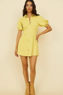 Love You Need Dress Yellow