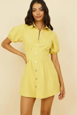 Love You Need Dress Yellow
