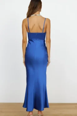 Lucky Moments Maxi Dress Blue