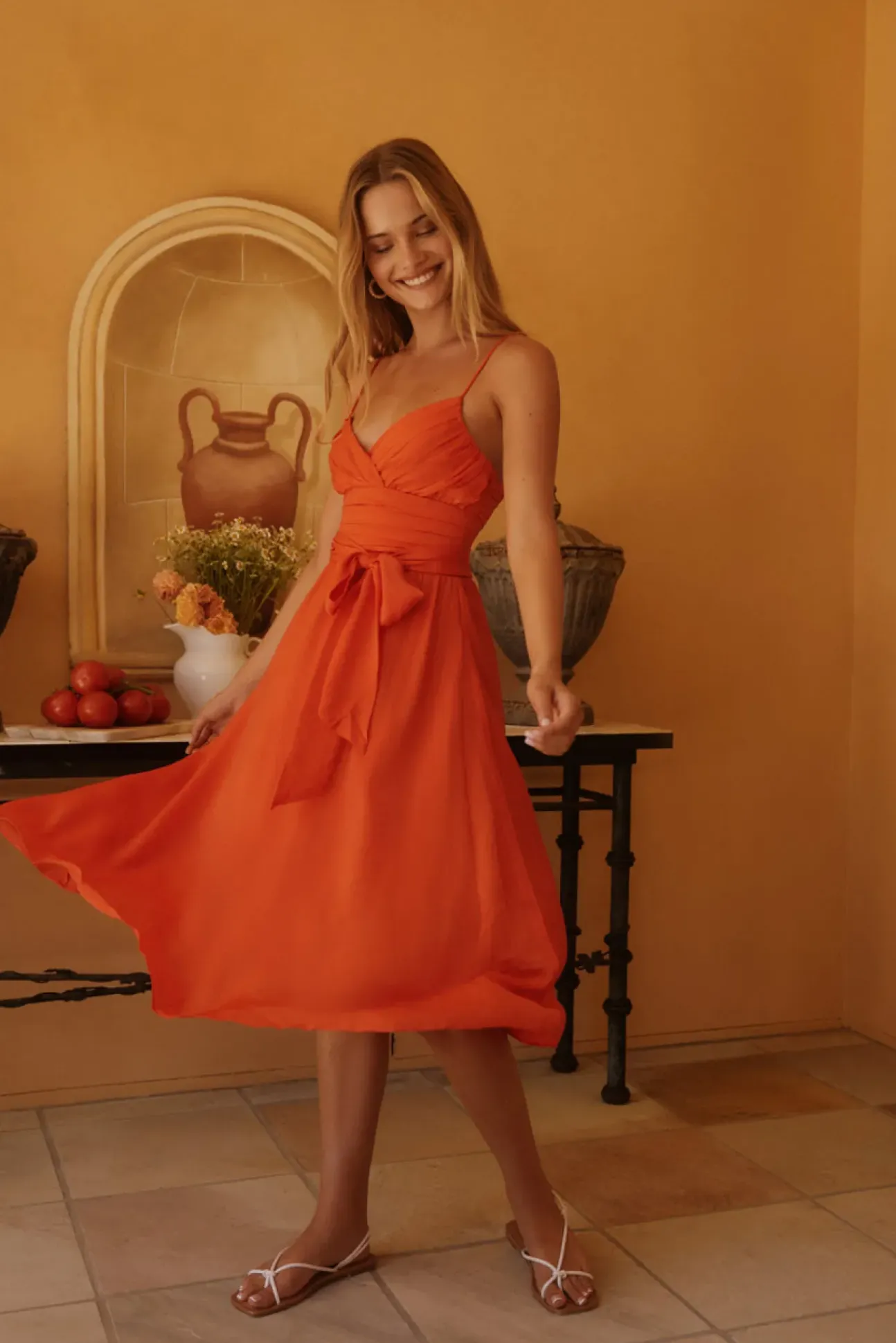 Lu & Lux Maxi Dress Red