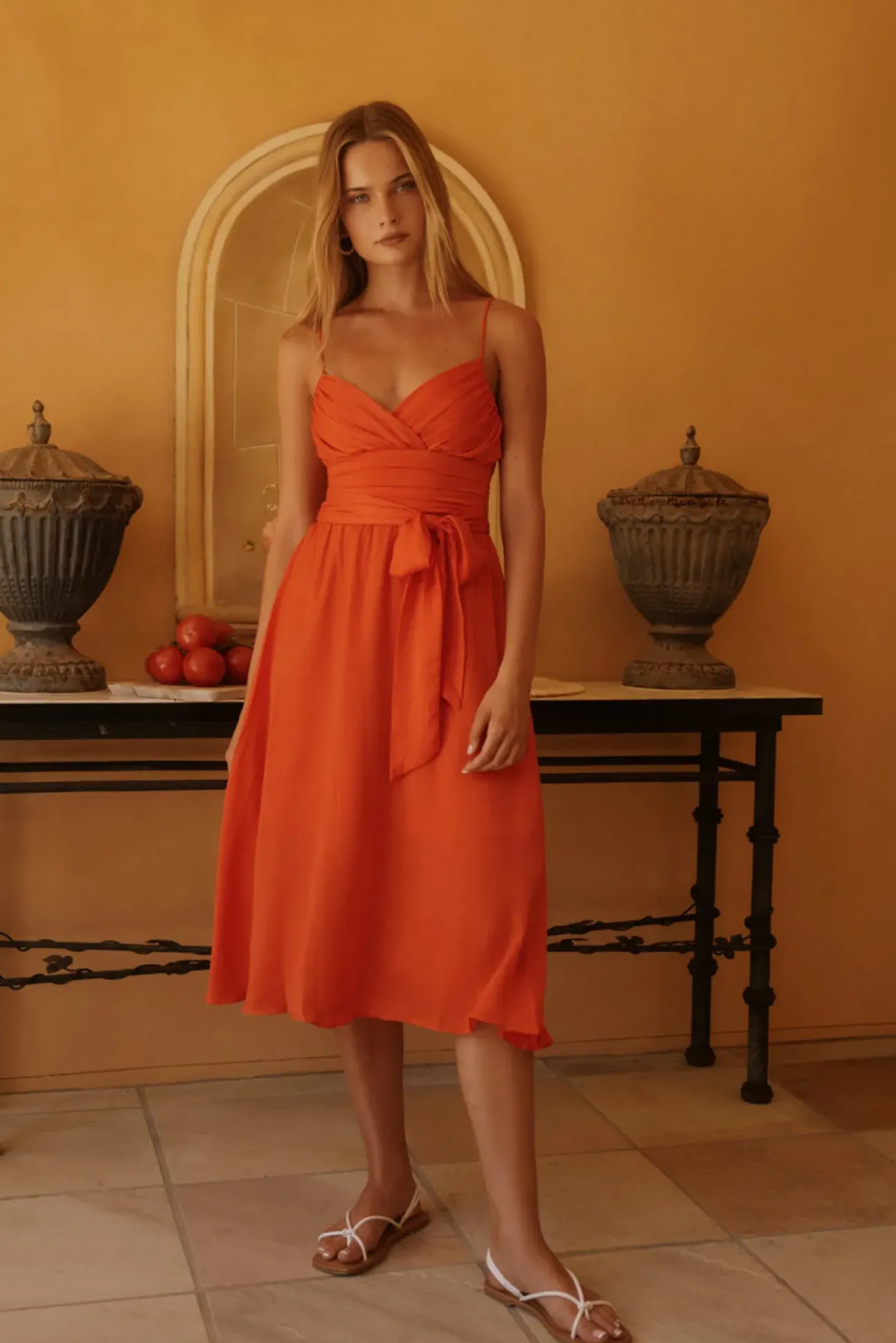 Lu & Lux Maxi Dress Red