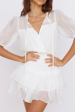 Luminous Joy Dress White