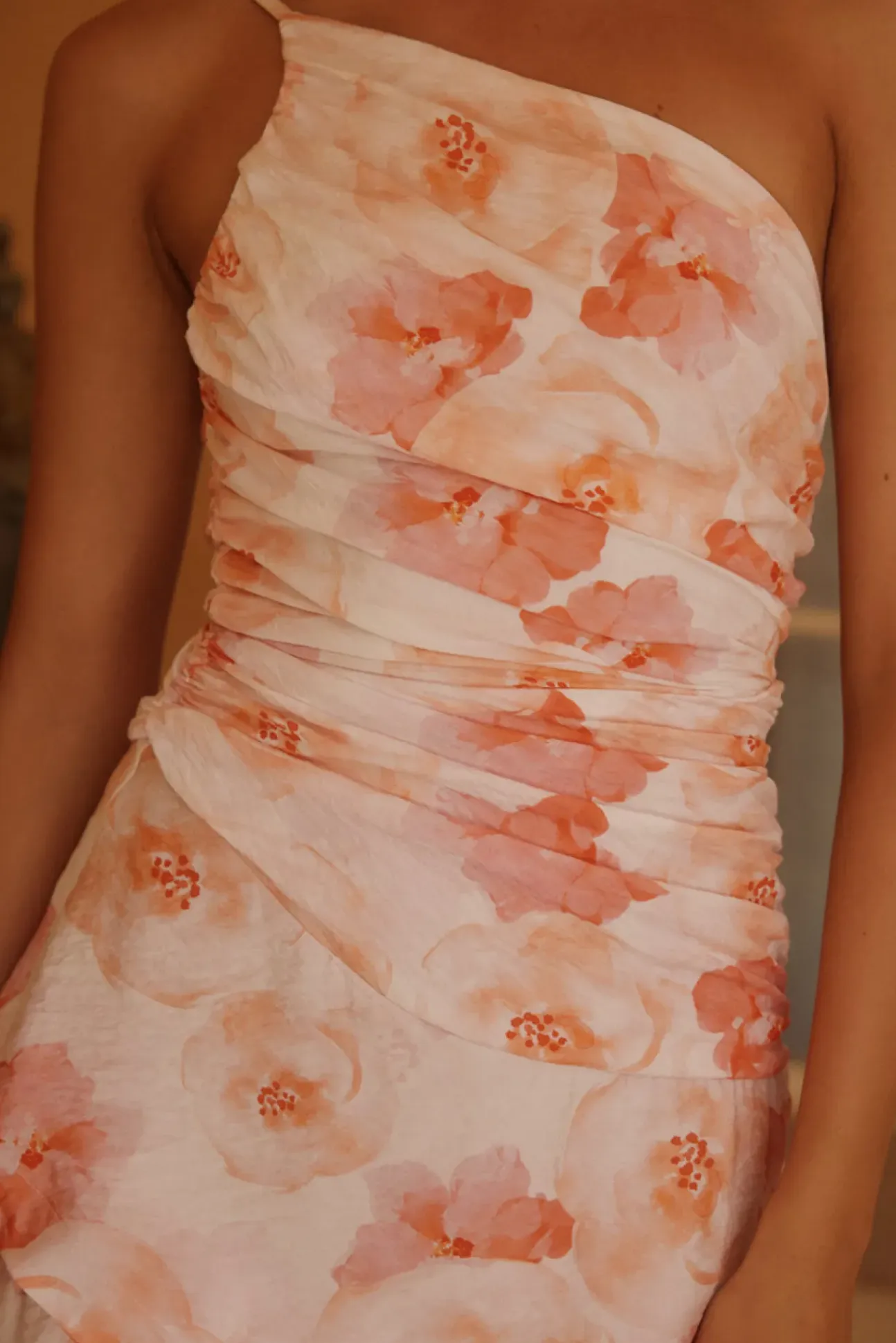 Lush Cascade Pink Floral Maxi Dress