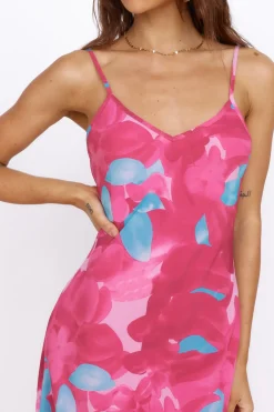 Make Up My Mind Maxi Dress Pink