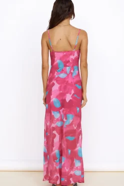 Make Up My Mind Maxi Dress Pink