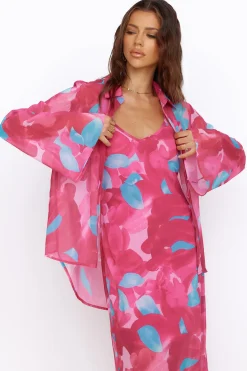 Make Up My Mind Top Pink