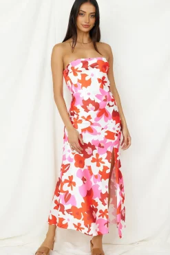 Make You Smile Maxi Dress Pink