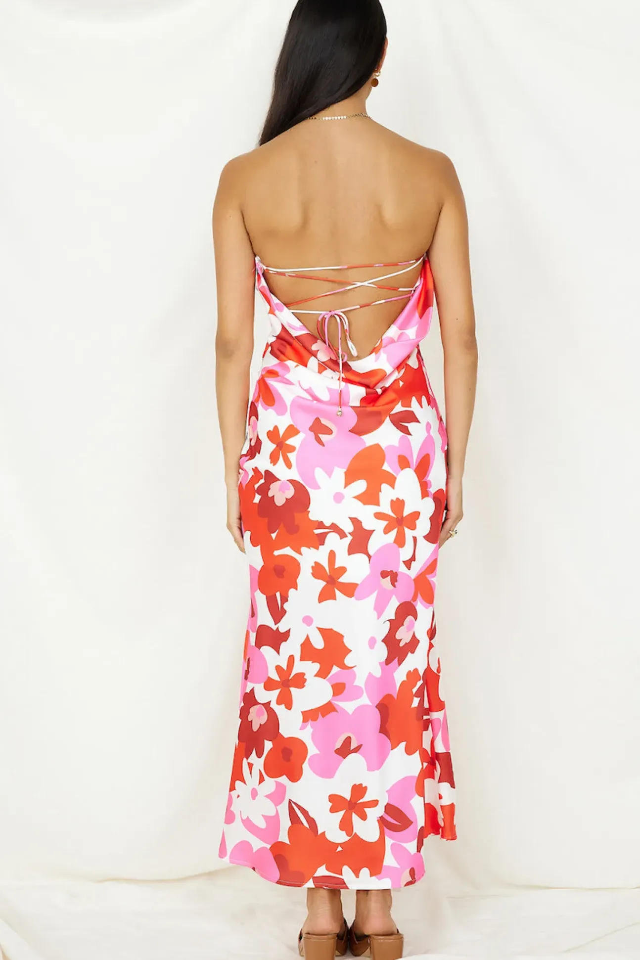 Make You Smile Maxi Dress Pink