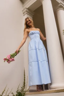 Mandy More Maxi Dress Blue