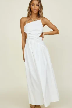 Marais Maxi Dress White