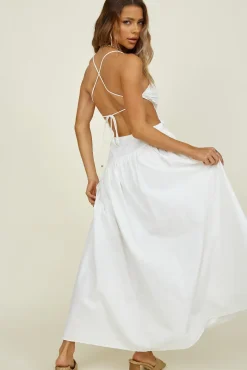 Marais Maxi Dress White
