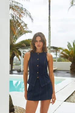 Maverick Vest Dark Blue