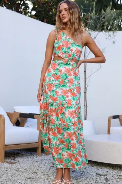 Meet Cute Maxi Dress Orange