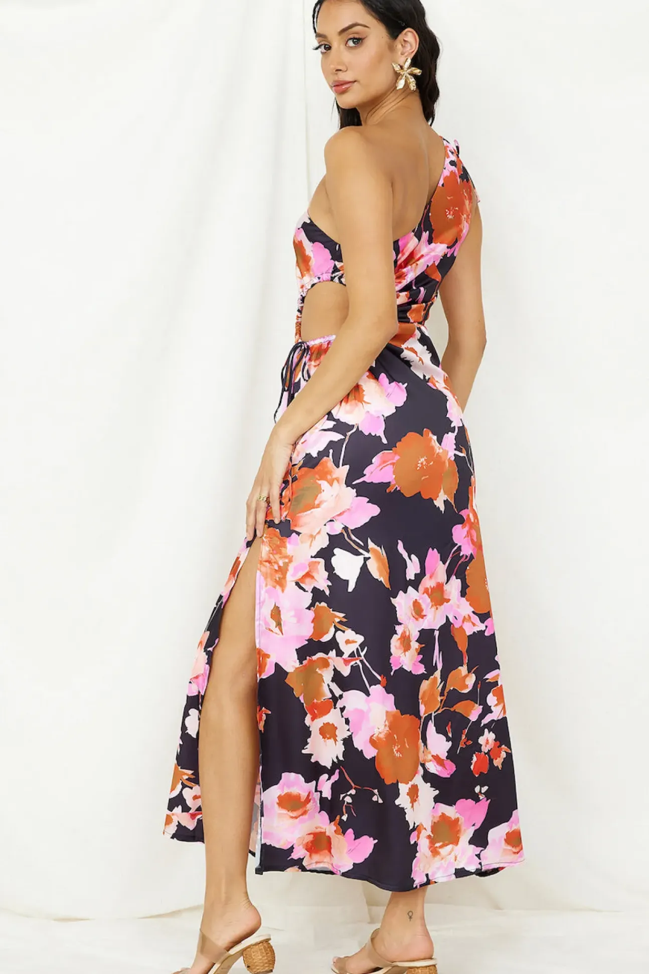 Meet Me Later Maxi Dress Black