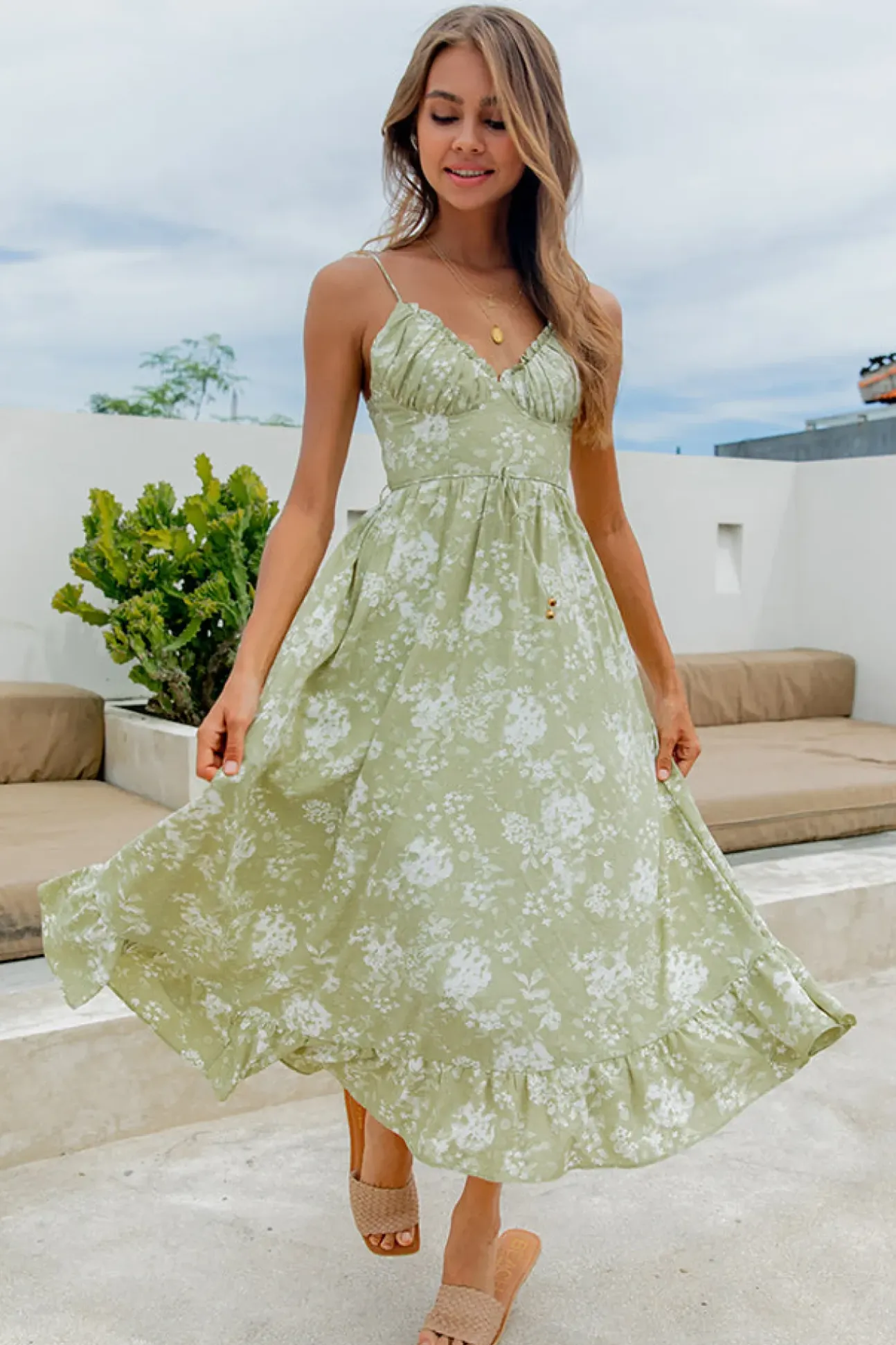 Memories Gone Past Maxi Dress