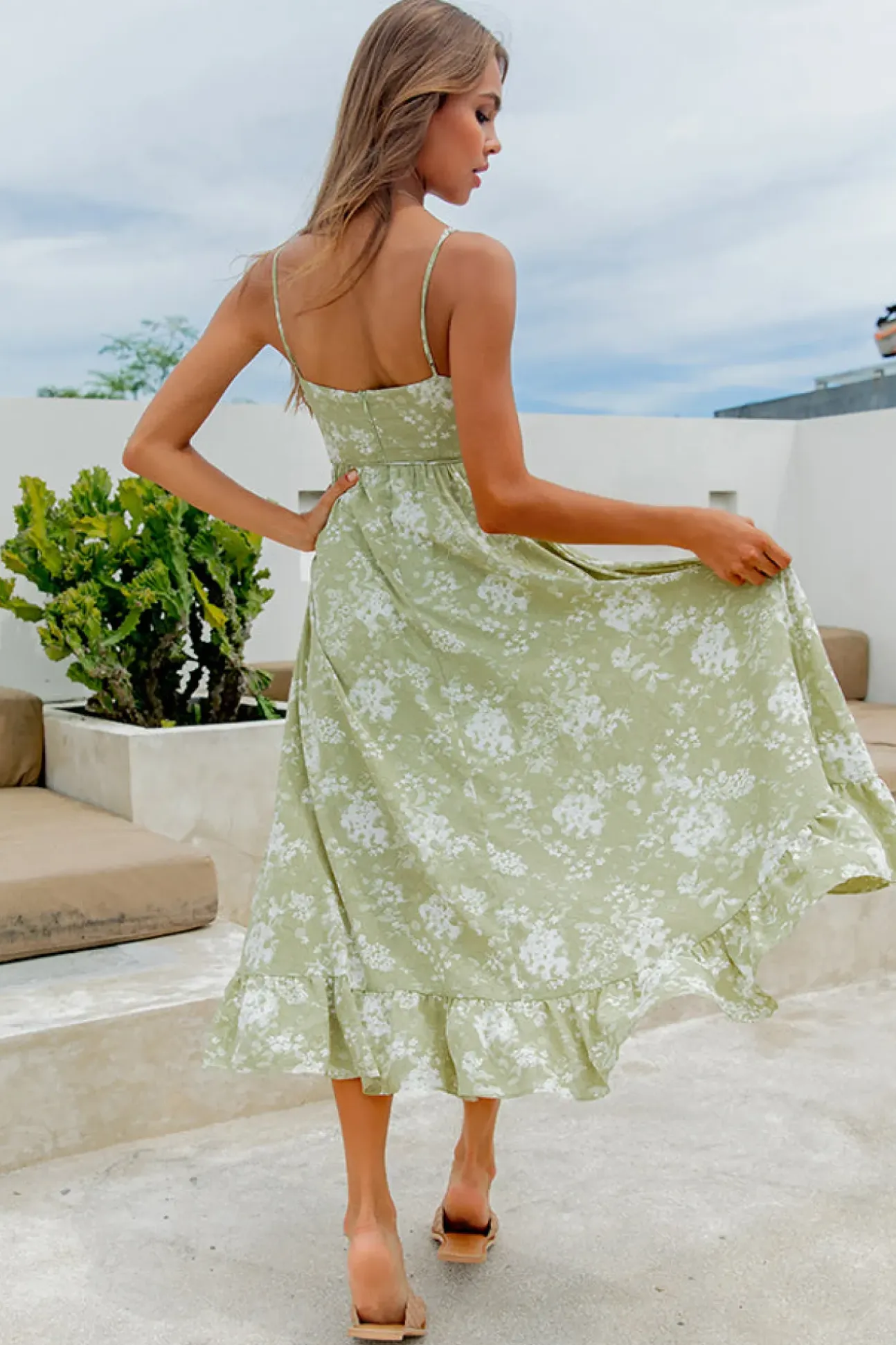 Memories Gone Past Maxi Dress
