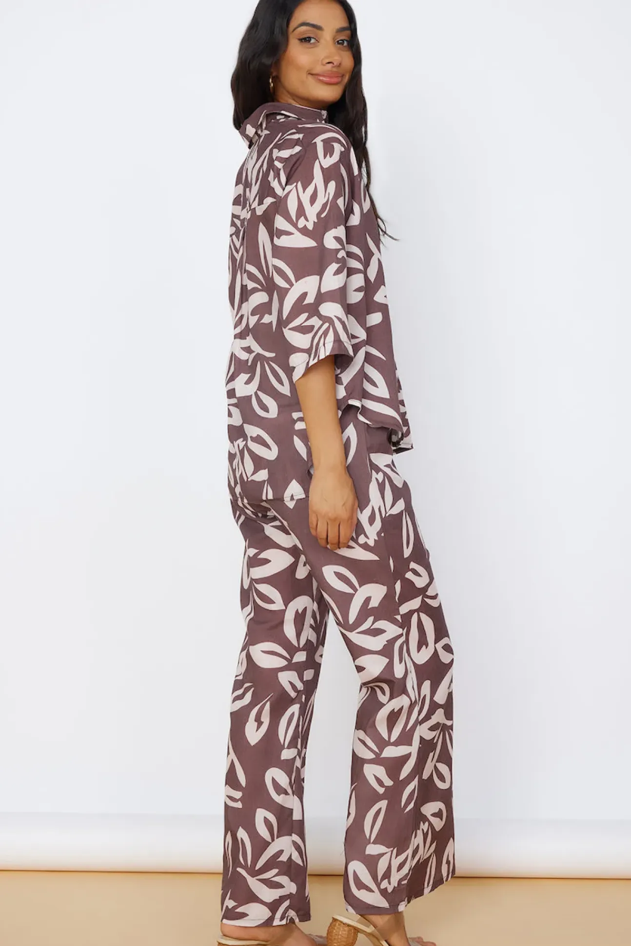 Midnight Enchantment Top Brown