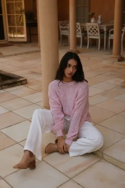 Mikale Knit Jumper Pink