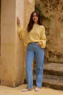 Mikale Knit Jumper Yellow