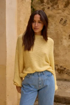 Mikale Knit Jumper Yellow