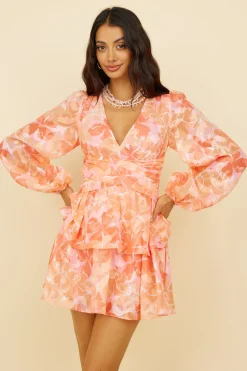 Moment I Knew Dress Orange