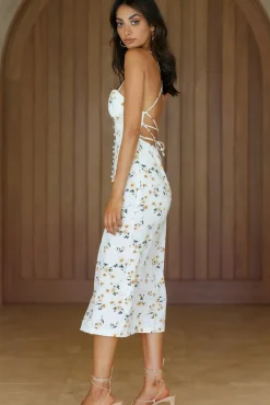 Moments In Paradise Midi Dress