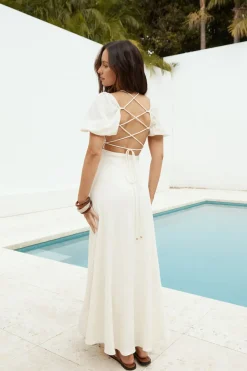 Moments Of Magic Maxi Dress Cream