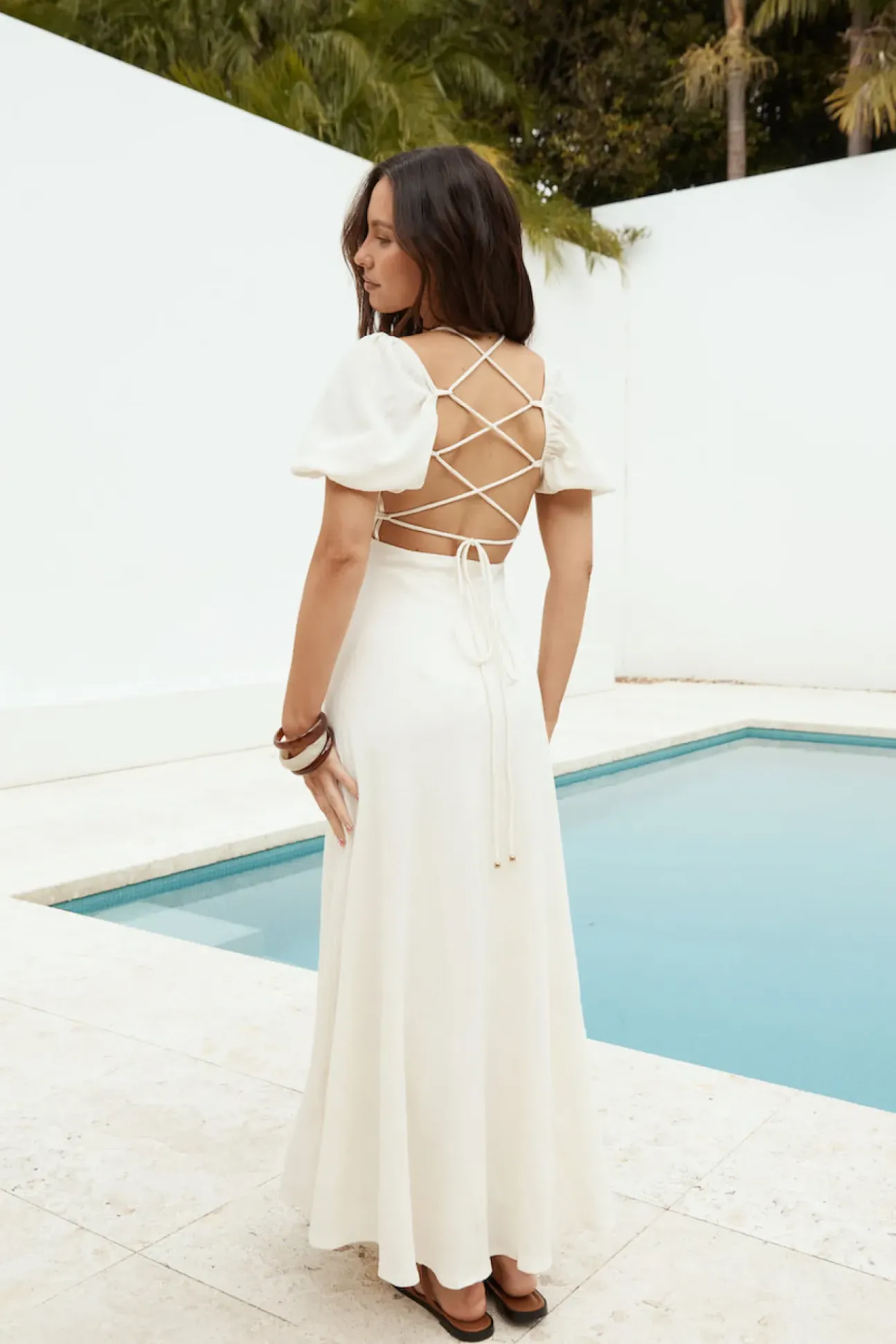 Moments Of Magic Maxi Dress Cream