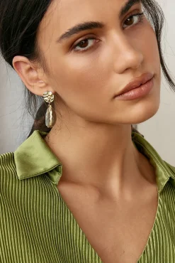 Mona Lisa Earrings Grey