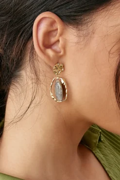 Mona Lisa Earrings Grey